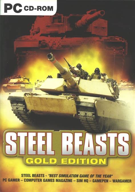 steel beasts box art|Steel Beasts (2000) Windows box cover art .